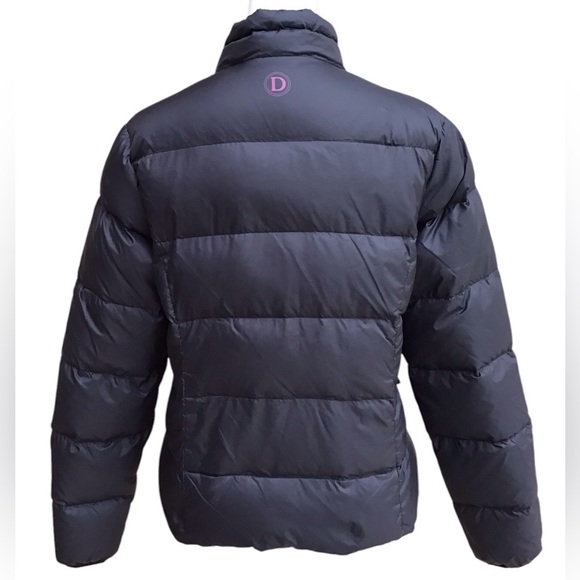 Dover Black Quilted Packable Down Jacket Coat Size Large - Picture 2 of 7
